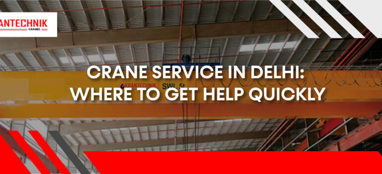 Crane service in Delhi