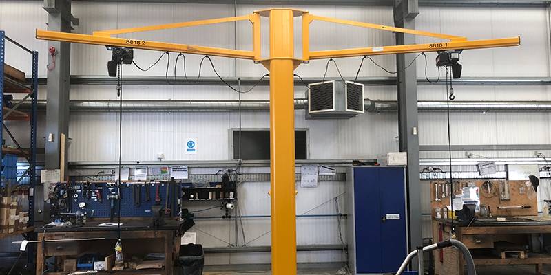 Twin-Arm-Jib-Crane
