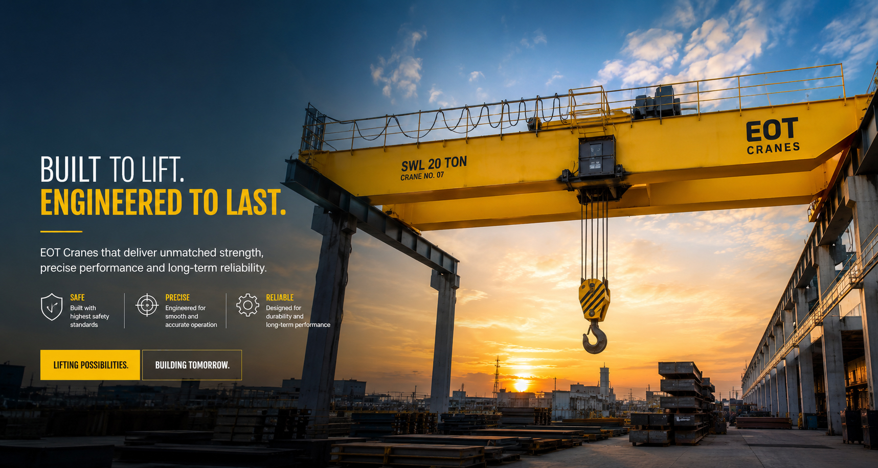 Best eot crane manufacturers in india