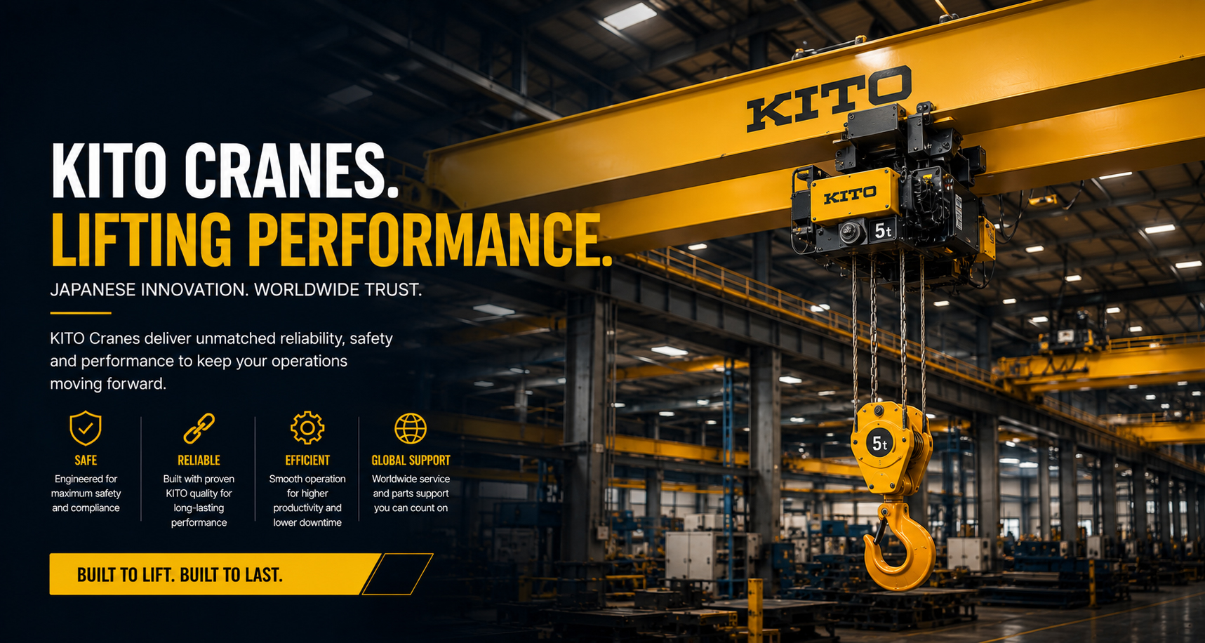 Kito cranes in Delhi NCR