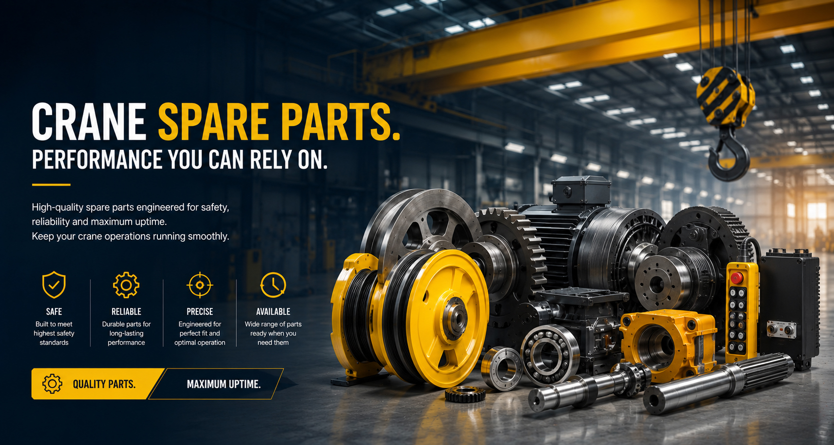 konecranes spare parts manufacturers in india